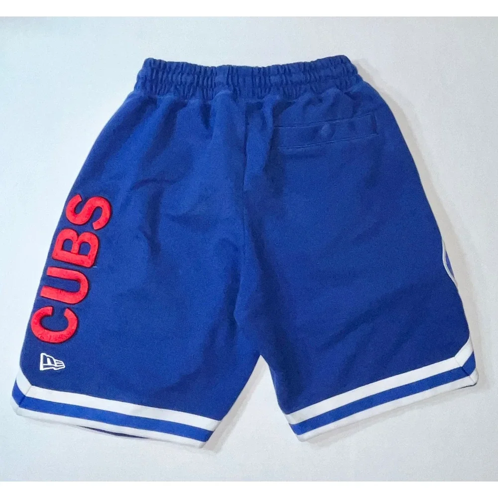New Era Chicago Cubs Knit Shorts  Mens Small MLB Royal Blue 1984 Elite Pack